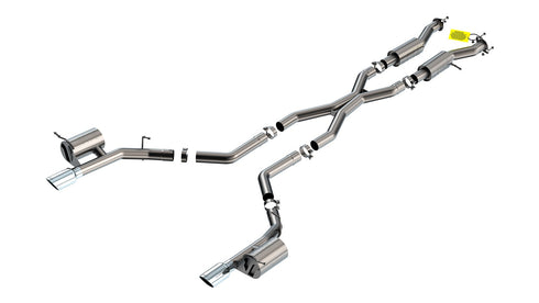 Borla S-TYPE 2021+ DURANGO HELLCAT Chrome Tips